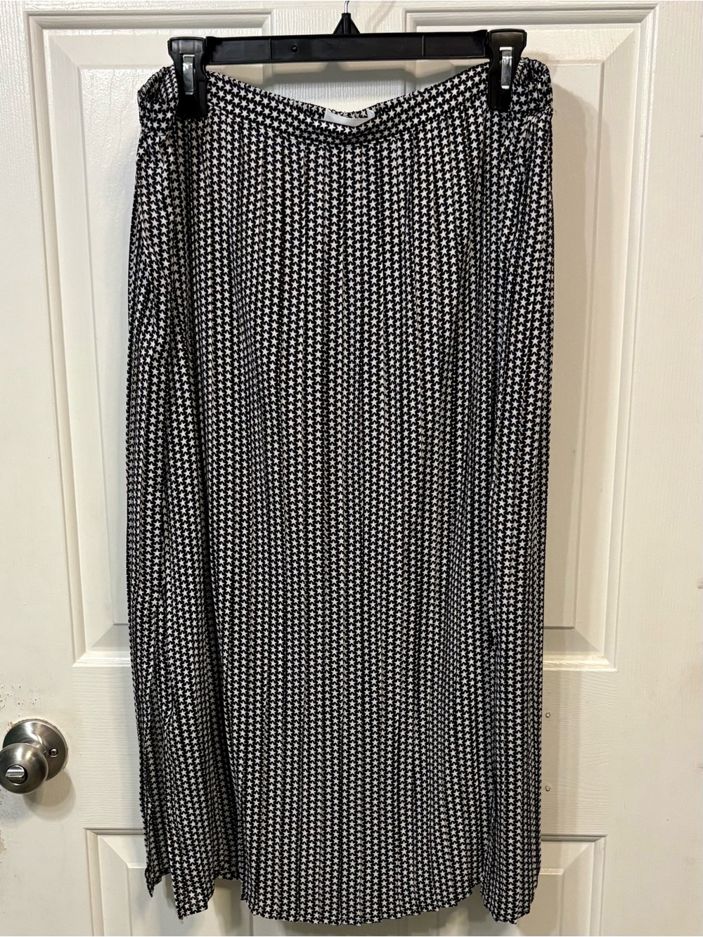 POPSUGAR Black and White Star Maxi Skirt